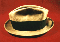 Hat worn by Frederick Spedden on Titanic